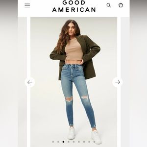 NWOT Good American Jeans